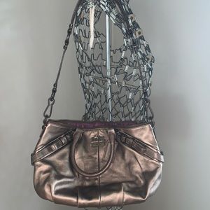 Bronze Coach satchel